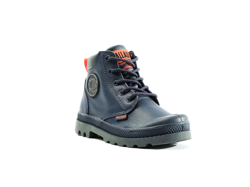 Botas Palladium PAMPA HI CUFF WP OZ L Niños Indigo | Costa Rica-19872